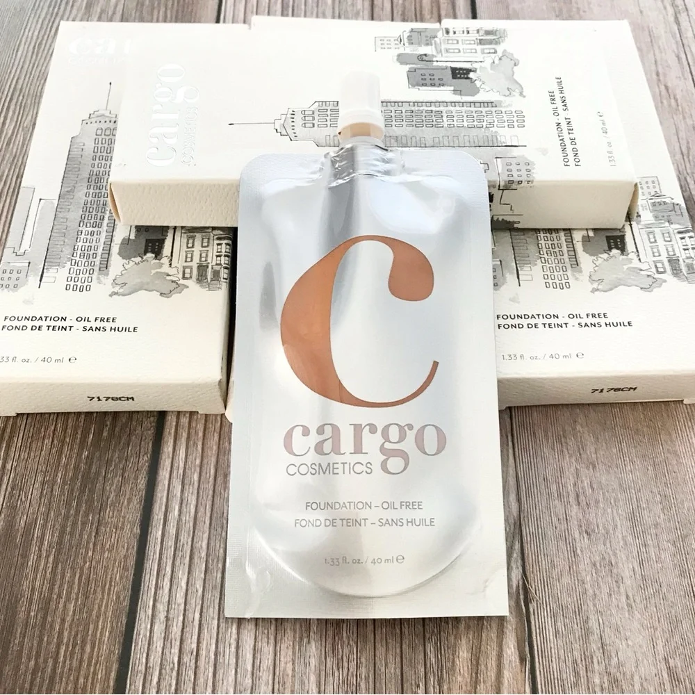 🆕5 Boxes Cargo Oil Free Foundation